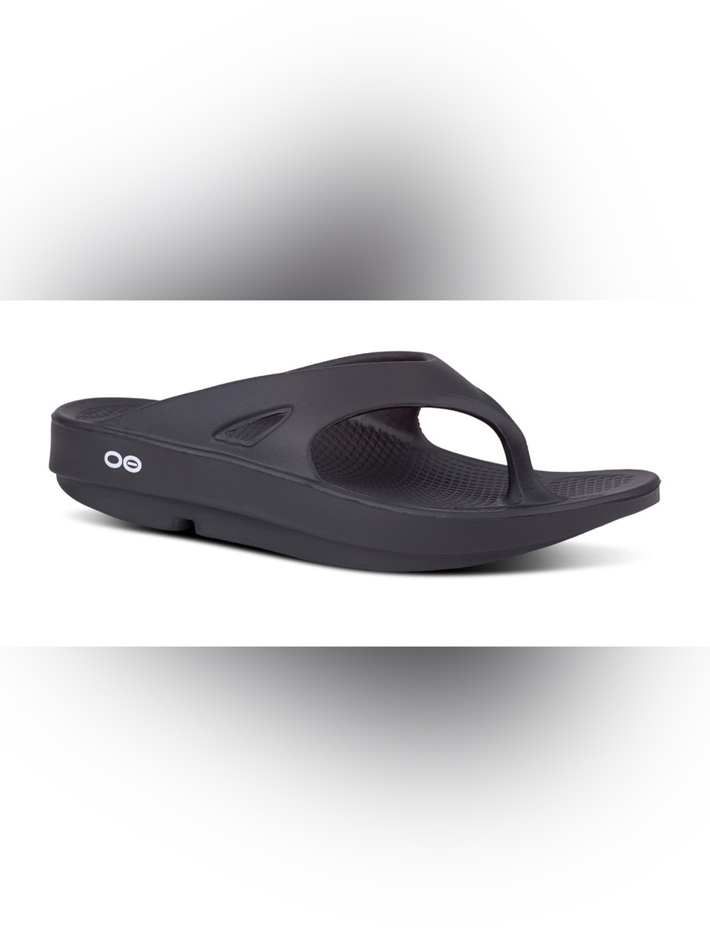 Oofos the original recovery sandal black size M4 W6 UK 37